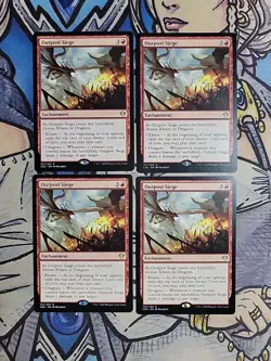 4x Outpost Siege - NM/M Commander 2020 C20 MTG Magic - Image 1