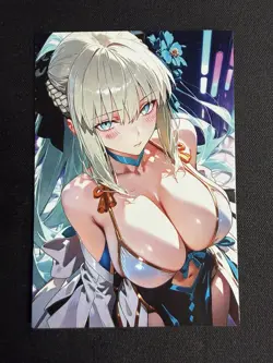 Goddess Story - Morgan Le Fay [Fate/Grand Order] Custom ACG Anime Waifu Card - Image 1