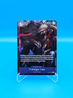 ONE PIECE Card Game TCG / Trafalgar Law OP09-069 V.2 / AA English NM - Image 1