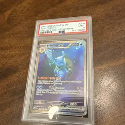 Blastoise ex 200/165 PSA 9 Special Illustration Pokemon 151 Scarlet & Violet TCG - Image 1