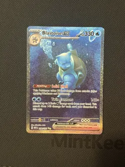 Pokemon TCG Blastoise EX Card 200/165 Scarlet & Violet 151 - Image 2