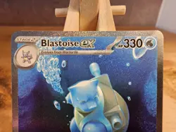 Pokemon TCG Blastoise EX Card 200/165 Scarlet & Violet 151 Series Near Mint - Image 3