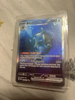 Pokemon TCG Blastoise EX Card 200/165 Scarlet & Violet 151 Series - Image 2