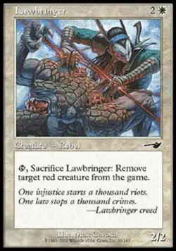 Lawbringer -Foil Medium Play MTG Nemesis - Image 1
