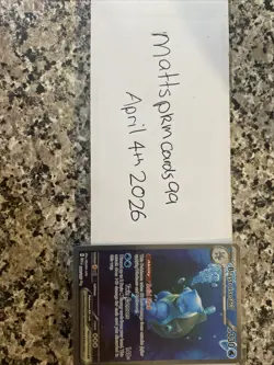 Pokemon TCG Blastoise ex Scarlet & Violet-151 200/165 Holo Special Illustration - Image 2