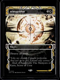 Armageddon - 3 - SOA - NM - MTG Magic the Gathering - Image 1