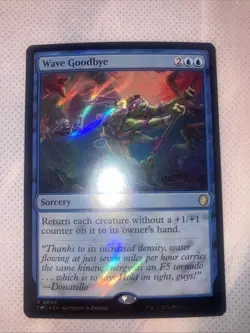 Wave Goodbye (Surge Foil) Commander: Teenage Mutant Ninja Turtles Foil - Image 1
