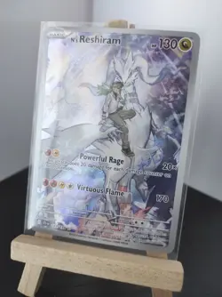 N's Reshiram 167/159 Journey Together Pokemon Illustration Rare Near Mint - Image 1
