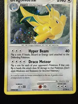Dragonite Lv.61 Holo 2/146 Rare Legends Awakened Pokemon TCG With Swirl🌀LP - Image 3