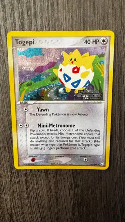 Pokemon Togepi - Team Rocket Returns - 50/109 - Stamped Reverse Holo - MP - Image 1