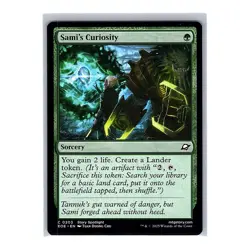 4X Sami's Curiosity #203 Regular Common Sorcery MTG 2025 Edge of Eternities 4X - Image 1