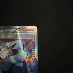 Pokemon Karen Full Art Trainer XY177a Black Star Promo Rare - Image 5
