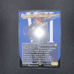 Squall, SeeD Mercenary (Regular) Borderless MTG Final Fantasy English NM NonHolo - Image 1