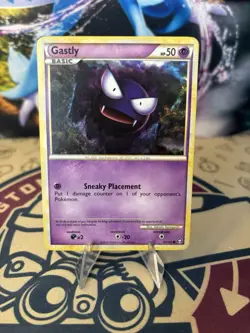 Gastly Triumphant Pokemon TCG 63/102 HeartGold & SoulSilver Common - Image 1