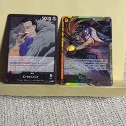 One Piece 14 - Secret Rare - #OP14-120 Crocodile- The Azure Sea’s Seven- 🔥 - Image 4