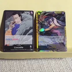 One Piece 14 - Secret Rare - #OP14-120 Crocodile- The Azure Sea’s Seven- 🔥 - Image 5