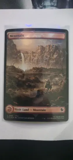 Mountain (Chocobo Track Foil) Commander: Final Fantasy Foil - Image 1