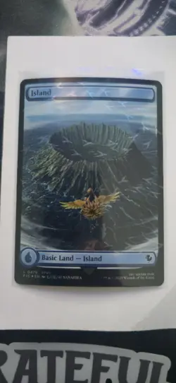 Island (Chocobo Track Foil) Commander: Final Fantasy Foil - Image 1