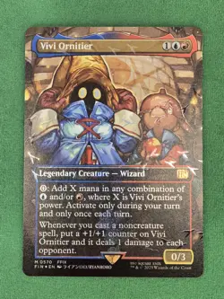 MTG Final Fantasy Vivi Ornitier 570 Borderless Foil (Chocobo Track) - Image 3