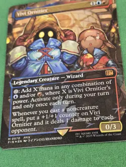 MTG Final Fantasy Vivi Ornitier 570 Borderless Foil (Chocobo Track) - Image 4