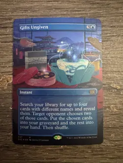 Magic the Gathering: Gifts Ungiven (Borderless) Double Masters 2022 Regular - Image 1
