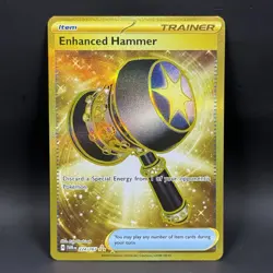 Pokemon Enhanced Hammer 224/167 NM Hyper Rare Twilight Masquerade - Image 1