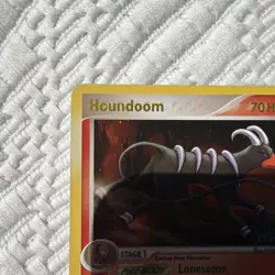 Houndoom 7/115 Reverse Holo Stamped Rare LP EX Unseen Forces Pokemon TCG ⭐ - Image 3