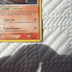 Houndoom 7/115 Reverse Holo Stamped Rare LP EX Unseen Forces Pokemon TCG ⭐ - Image 5