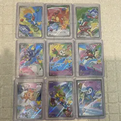 Pokemon First Partners Illustration Collection Series 1 Full Set NM English - Image 1