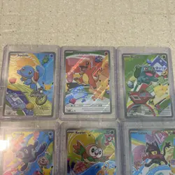 Pokemon First Partners Illustration Collection Series 1 Full Set NM English - Image 2