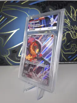 Charcadet #22 Pokemon Centre Stamped Phantasmal Flames Promo ACE Graded 9. - Image 3
