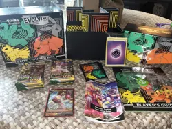 Pokemon TCG: Sword & Shield-Evolving Skies Elite Trainer Box Opened *read - Image 1