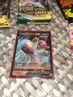 Pokemon TCG: Sword & Shield-Evolving Skies Elite Trainer Box Opened *read - Image 4