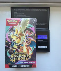 Ultra Heavy Pokemon Ascended Heroes Booster Box (153.46g) - Image 1
