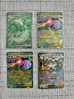 Pokemon TCG Lot of 4 Ultra Rares - Full Art/Promo - Venusaur - Mega Evolution NM - Image 1