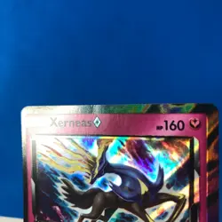 Xerneas Prism Star Holo Rare 144/214 - Pokemon TCG Lost Thunder LP/MP - Image 2