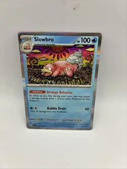 Pokemon TCG Slowbro Scarlet & Violet 043/198 Holo Rare - Image 1