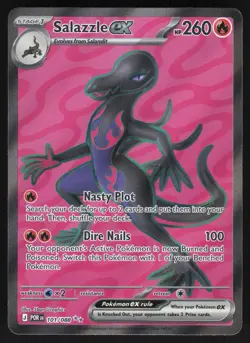 Salazzle ex 101/088 Ultra Rare Perfect Order Pokemon Near Mint - Image 1