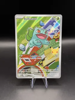Bulbasaur - 037 Promo Pokemon First Partner Illustration Collection - NM - Image 1
