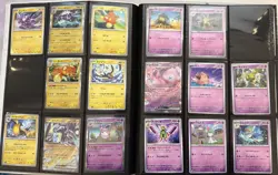 Pokemon 151 Binder + Incomplete Sets, Shiny Treasure, Night Wanderer Raging Surf - Image 5