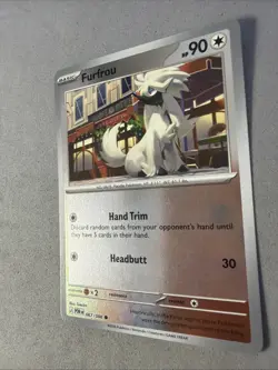 Pokemon TCG * Furfrou 67/088 REVERSE HOLO * Mega Evolution Perfect Order NM - Image 2