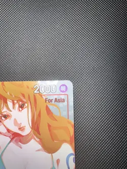 ONE PIECE Card Game Nami OP01-016 R - Premium Girls Edition (For ASIA) - Image 3