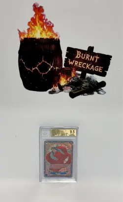 Buggy Gold SP Foil 3rd Anniversary Azure Sea's Seven OP09-051 BGS Beckett 9.5 - Image 1