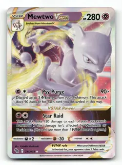 Mewtwo VSTAR 031/078 - Pokemon GO - Pokemon Card NM/M - Image 1