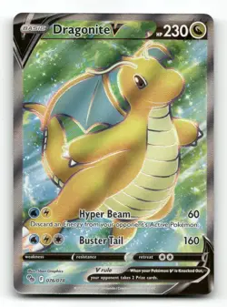 Dragonite V 076/078 - Pokemon GO - Pokemon Card NM/M - Image 1
