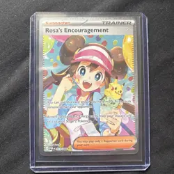 Rosa's Encouragement - 123/088 - SIR - Perfect Order - Pokemon Card - NM/M - Image 1