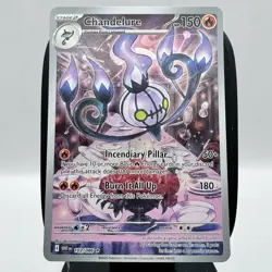 Chandelure 103/086 Holo Illustration Rare White Flare Pokemon Card TCG - Image 1