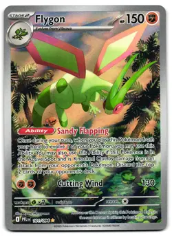 Flygon 101/094 - 🌊 Phantasmal Flames Illustration Rare Pokemon TCG 🖤 - NM - Image 1
