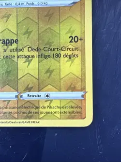 Carte Pokemon Pikachu 049/195 REVERSE EB12 Tempete Argentee Epee Bouclier FR - Image 5