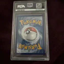 Pokemon 2020 Gengar Black Star Holo SWSH052 PSA 9 - Image 2